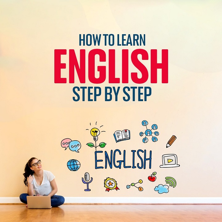 How to learn English step by step