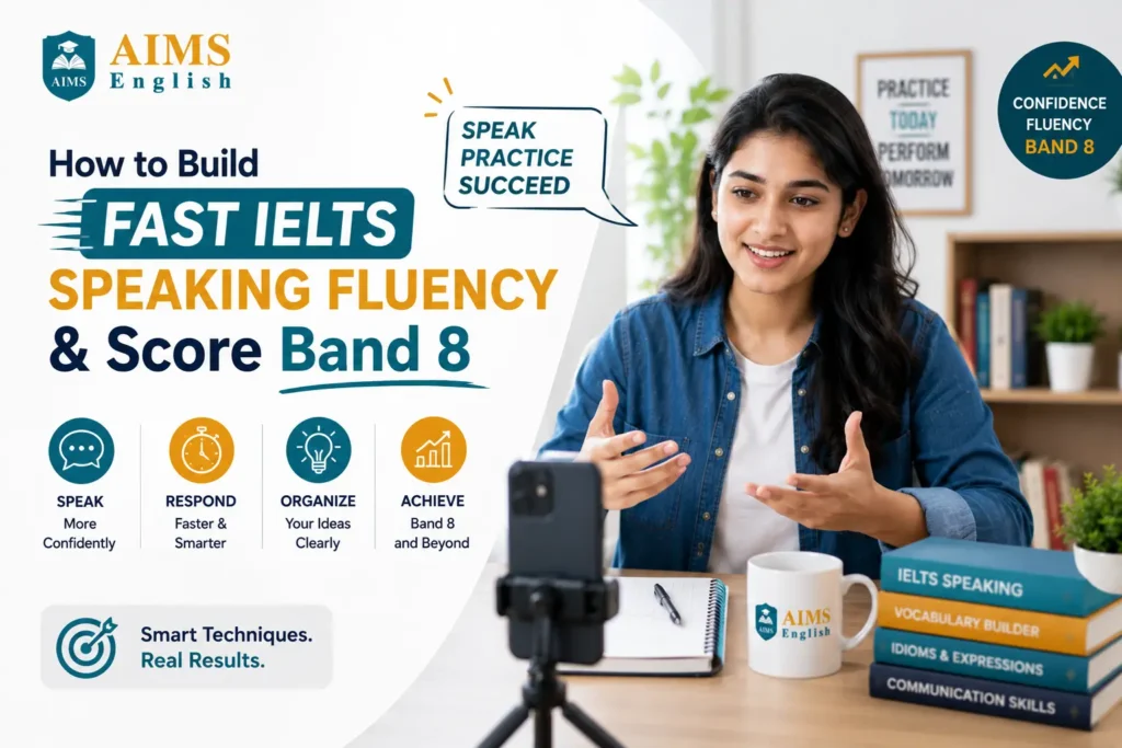 How to Build Fast IELTS Speaking Fluency & Score Band 8